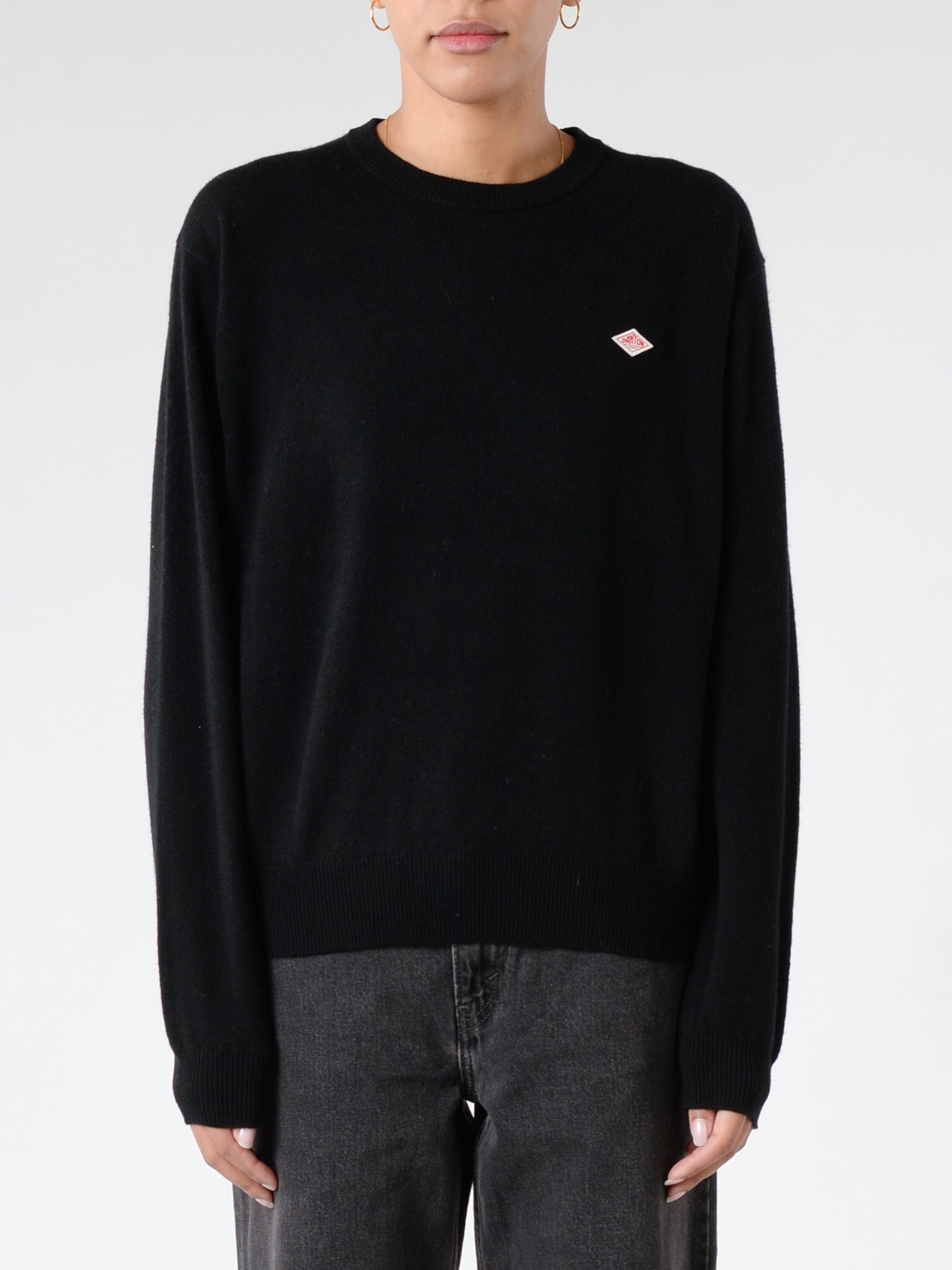 Women's Lambswool Crew Neck Knit Pullover