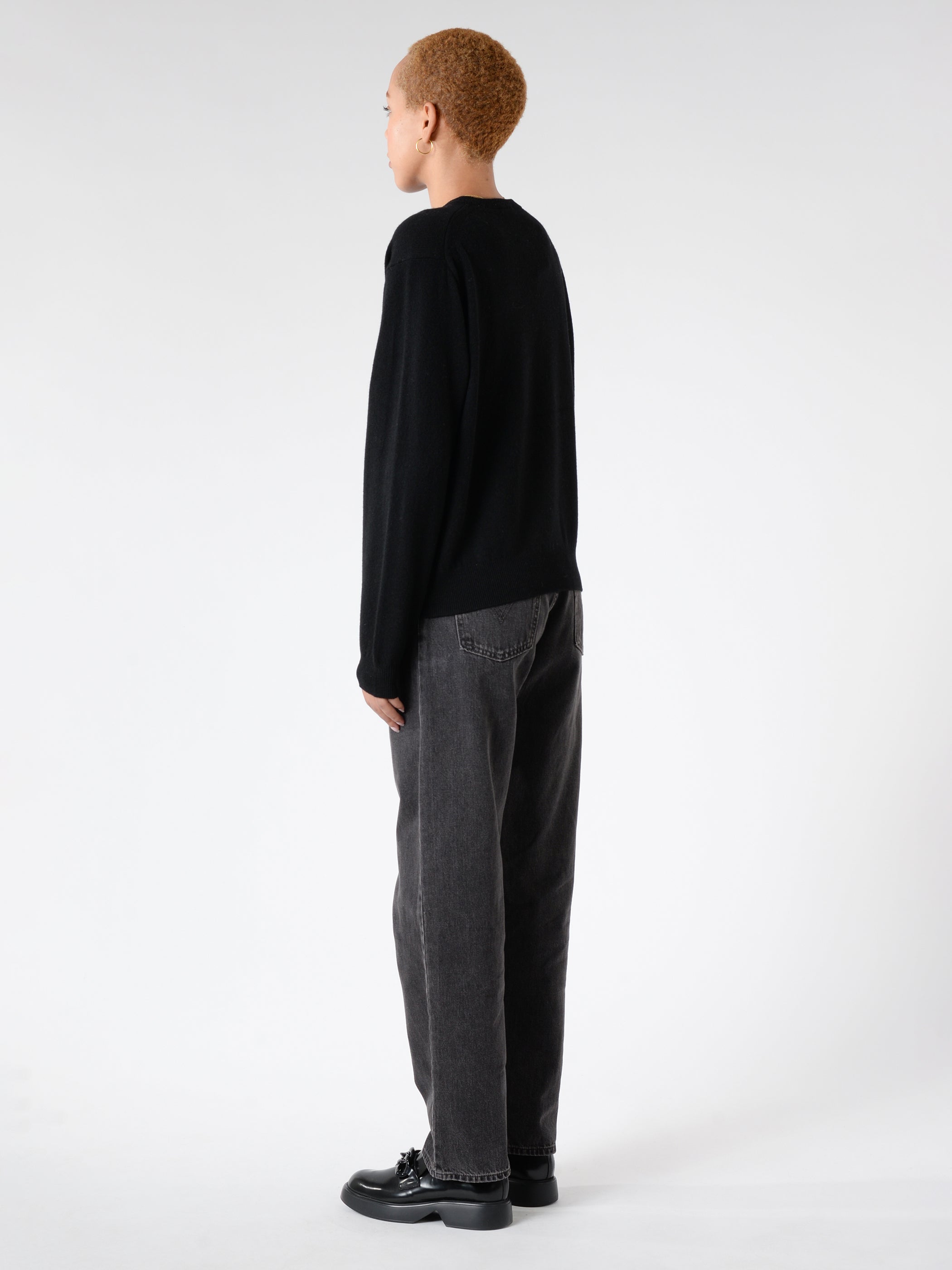 Women's Lambswool Crew Neck Knit Pullover