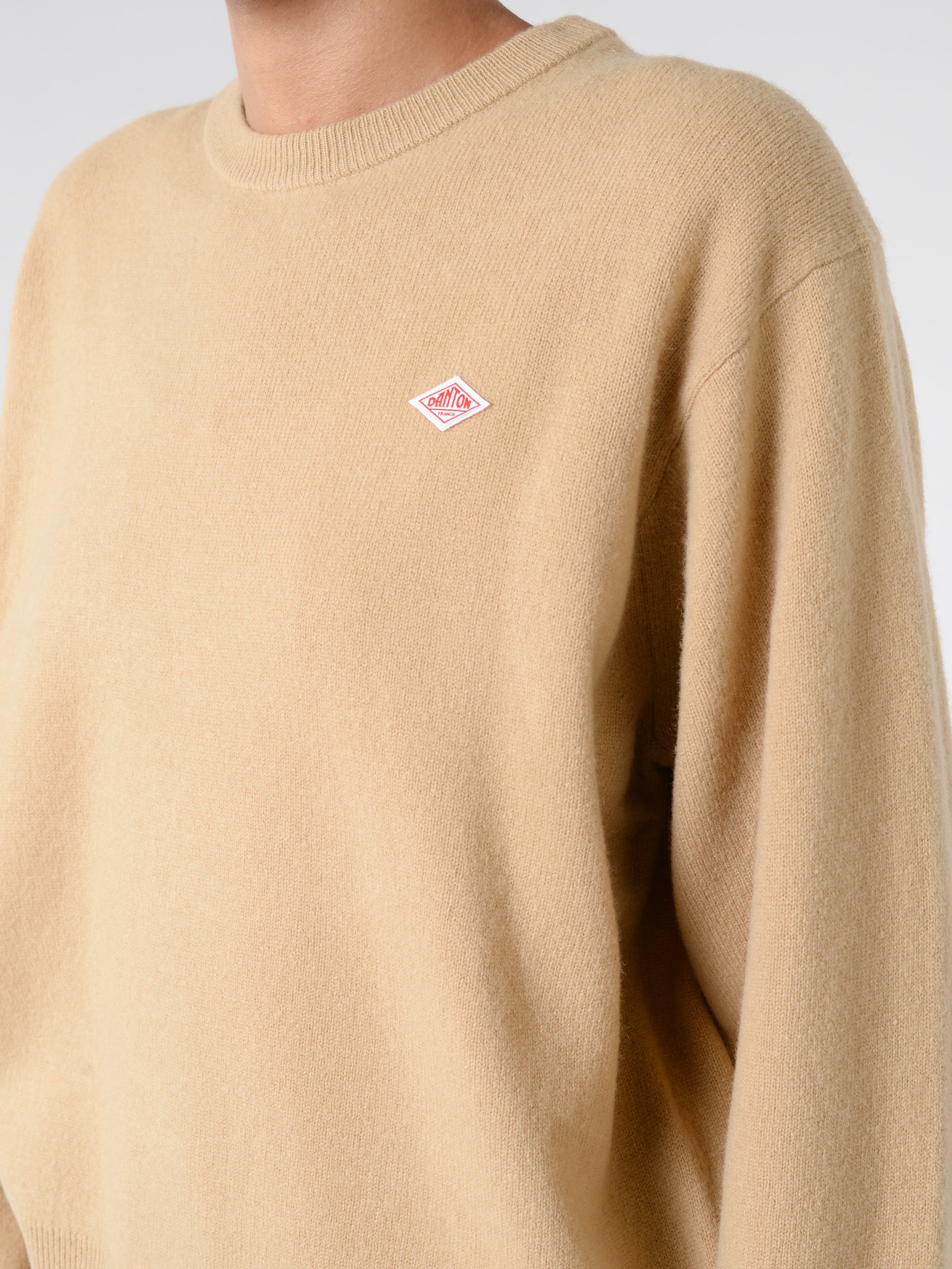 Women's Lambswool Crew Neck Knit Pullover