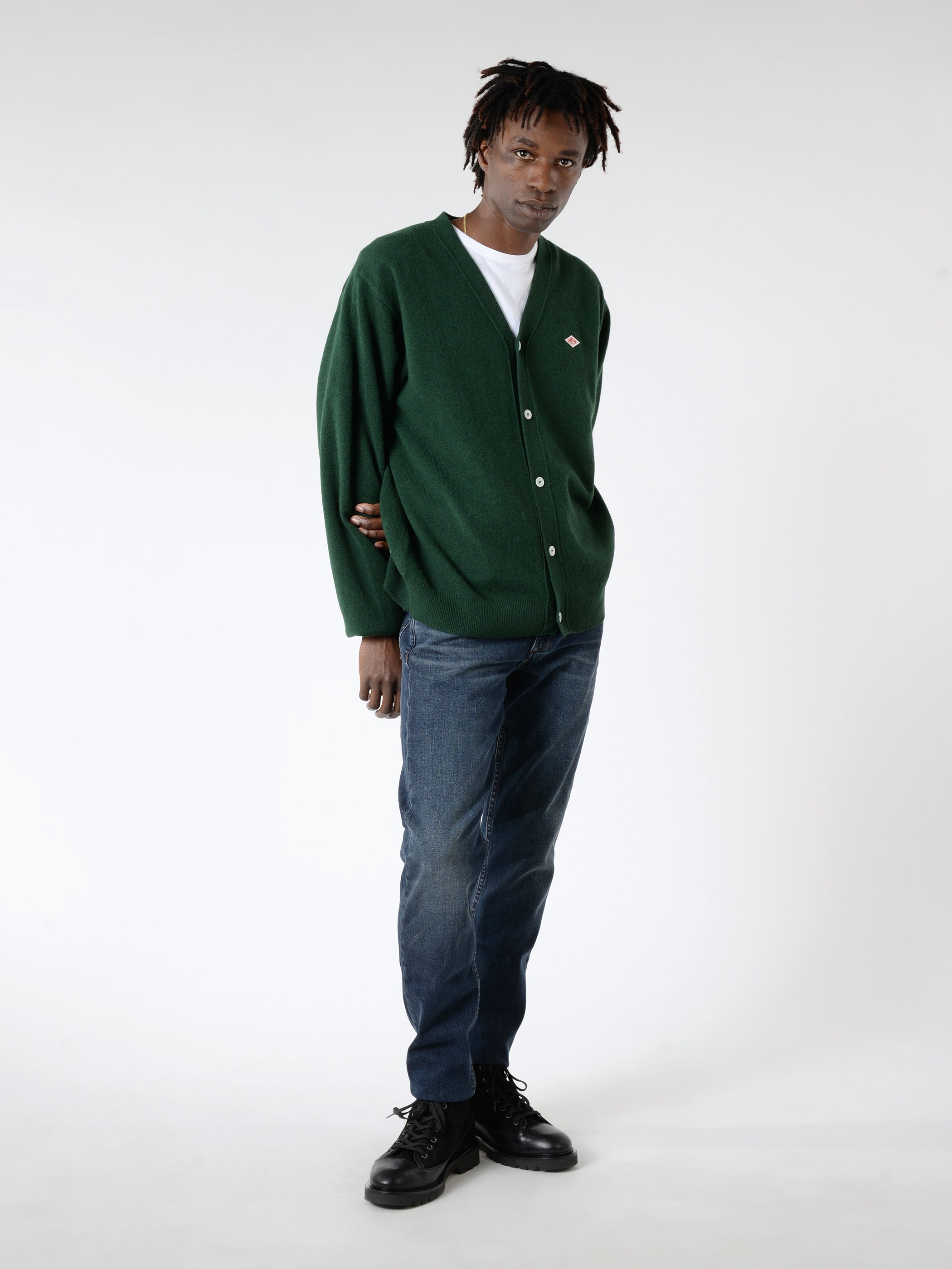 Lambswool V-Neck Cardigan