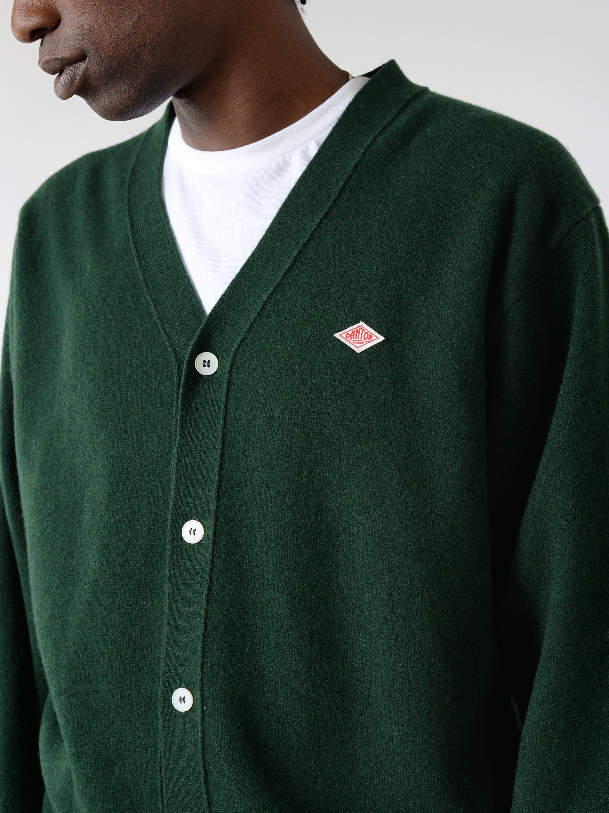 Lambswool V-Neck Cardigan