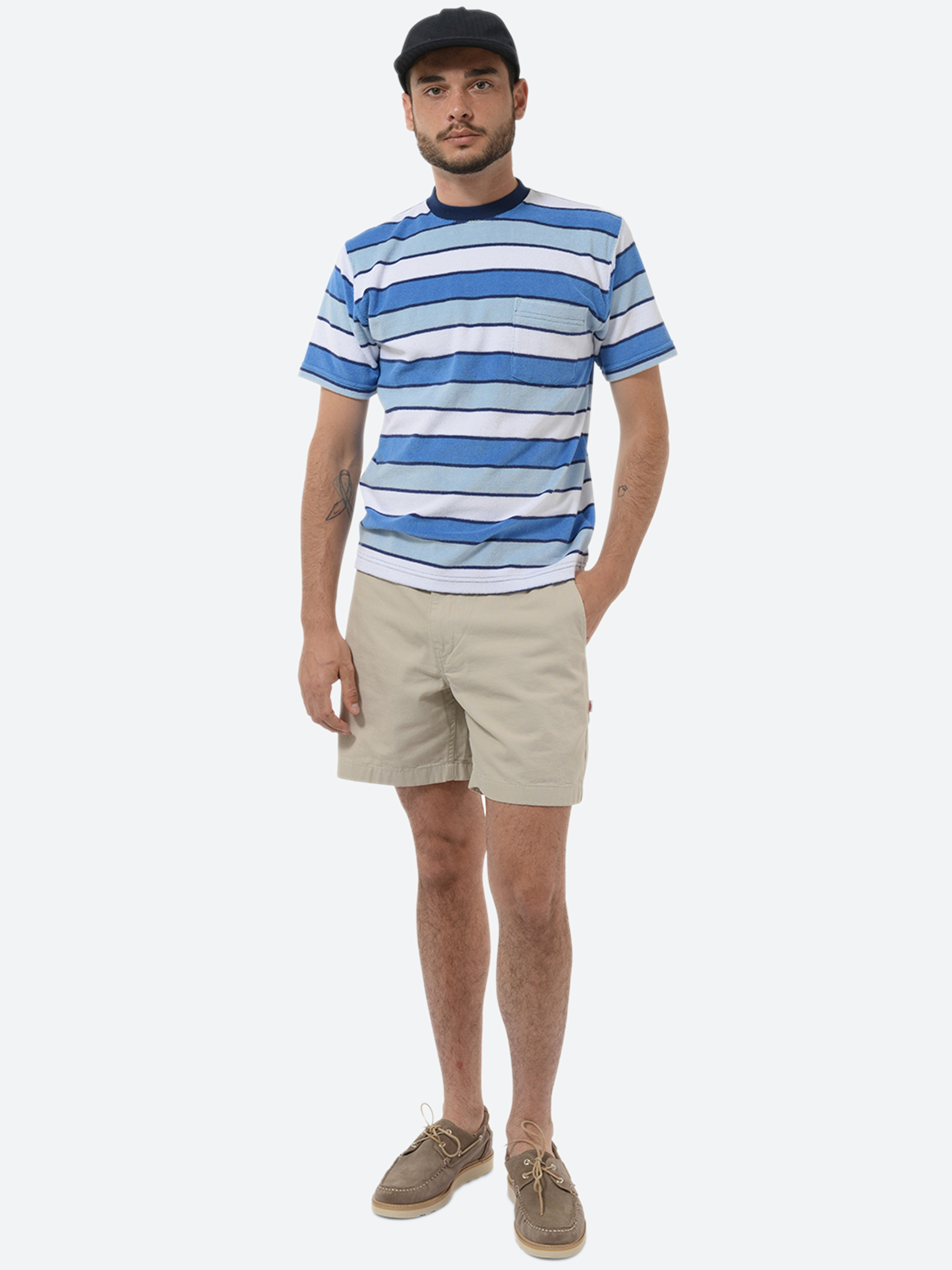 Cotton Oxford Easy Shorts