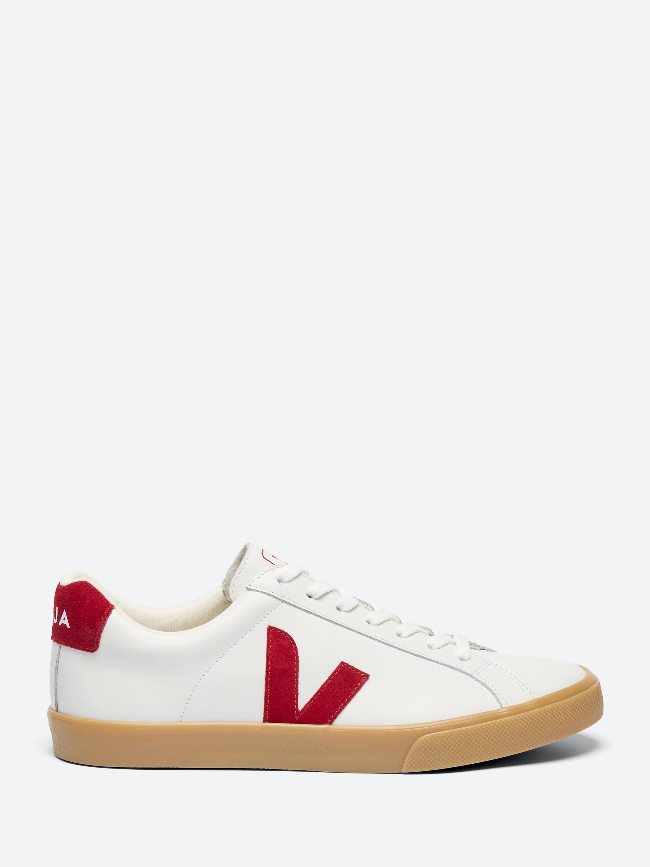 Veja - Esplar Leather in White and Sable – gravitypope