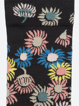 Bonne Maison Slate Sunflower Sock