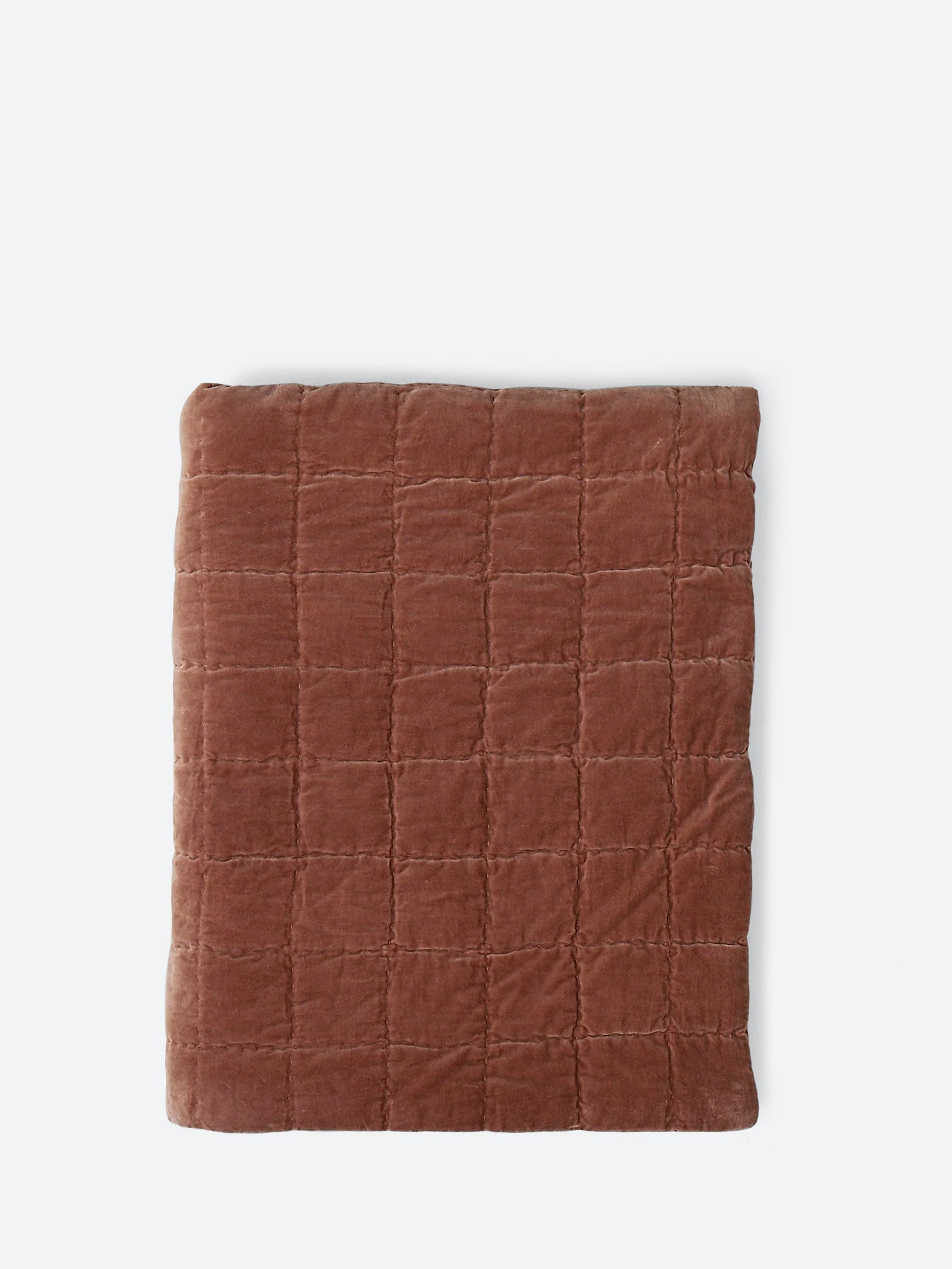 Hand Stitched Velvet Quilt