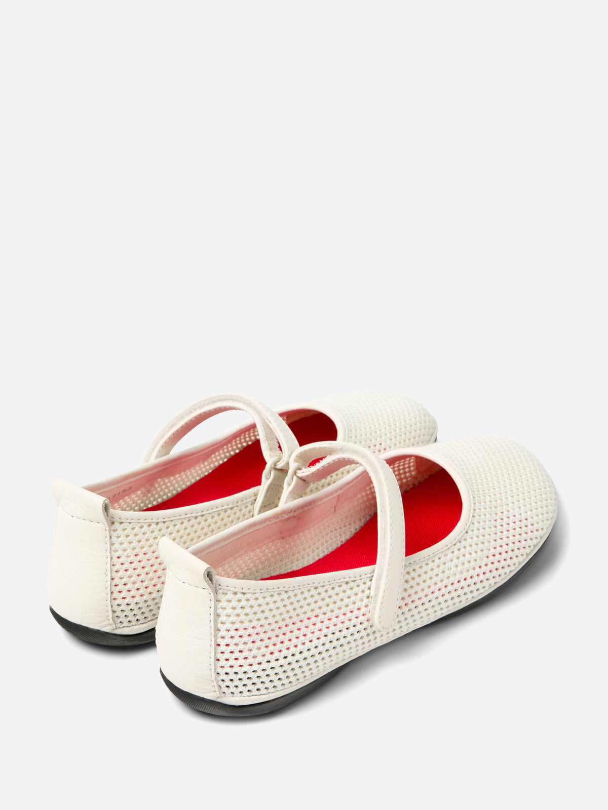 Camper Right Nina Ballerines Femme En Cuir Confortables – Marron Naturel, Style Estival Élégant