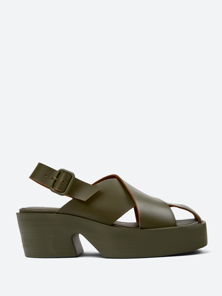 Camper - Billie Sandals in Olive – gravitypope