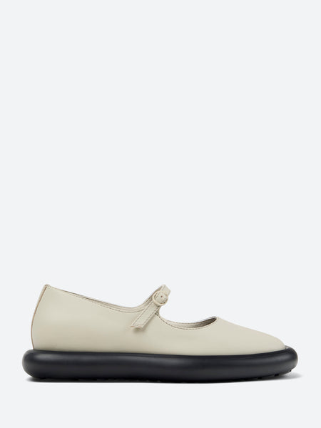 Camper - Onda Mary Jane Shoes in Light Pastel Grey – gravitypope