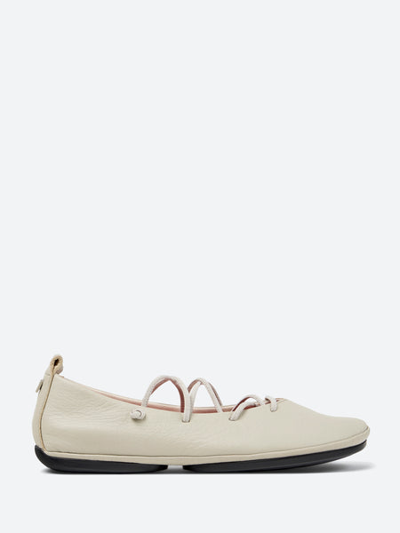 フラットシューズ CAMPER Woman Ballet flats White K201588-002 KARST 0 Karst White Ballerinas for Women - Spring/Summer collection