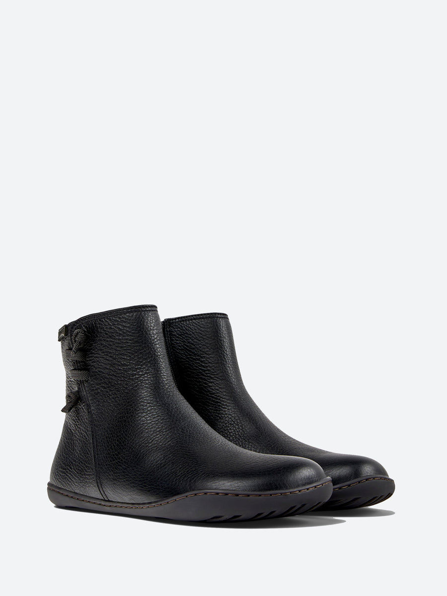 Camper - Peu Cami Leather Boots in Black – gravitypope