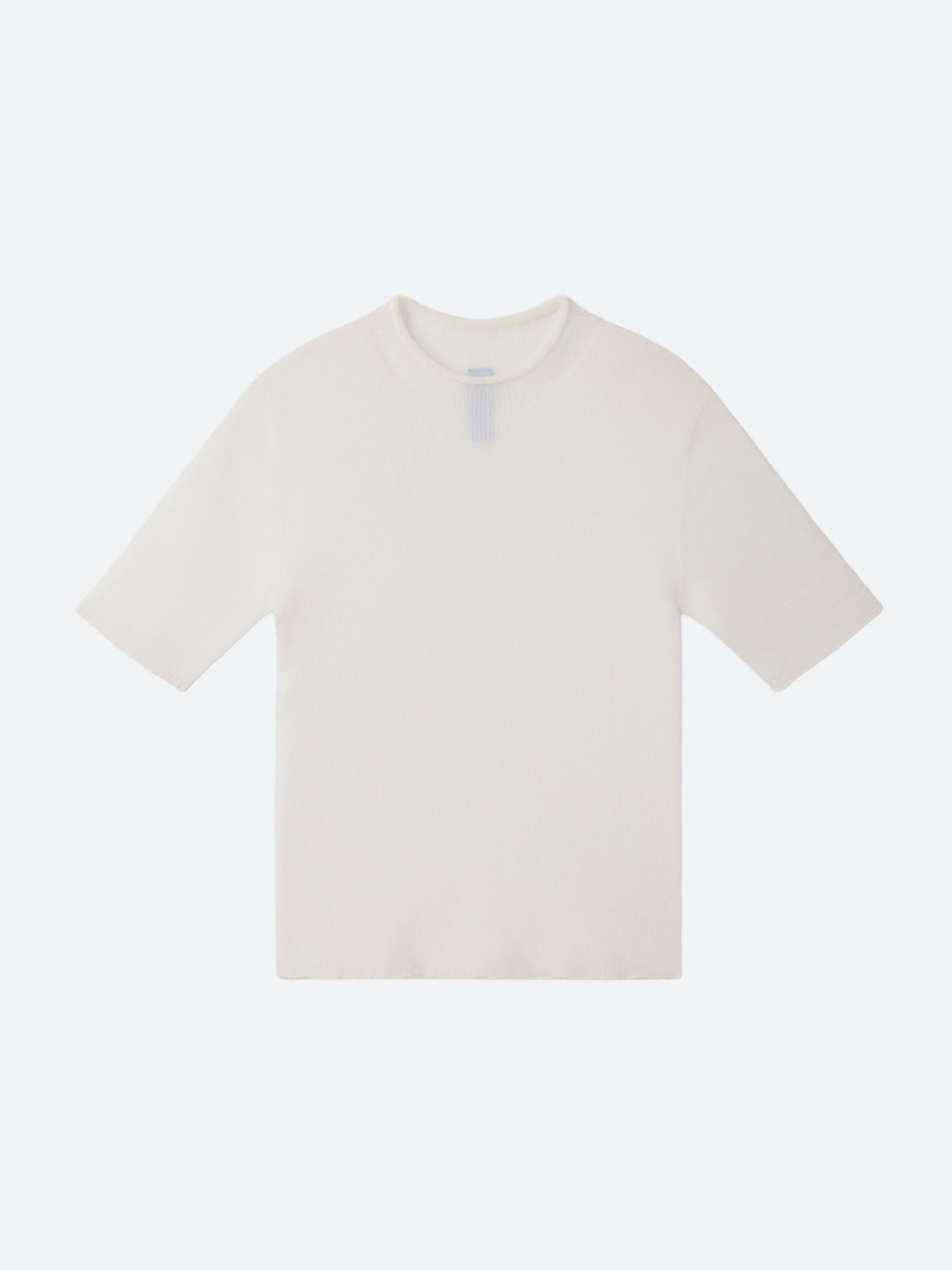 Portrait Lucent Short Sleeve Top