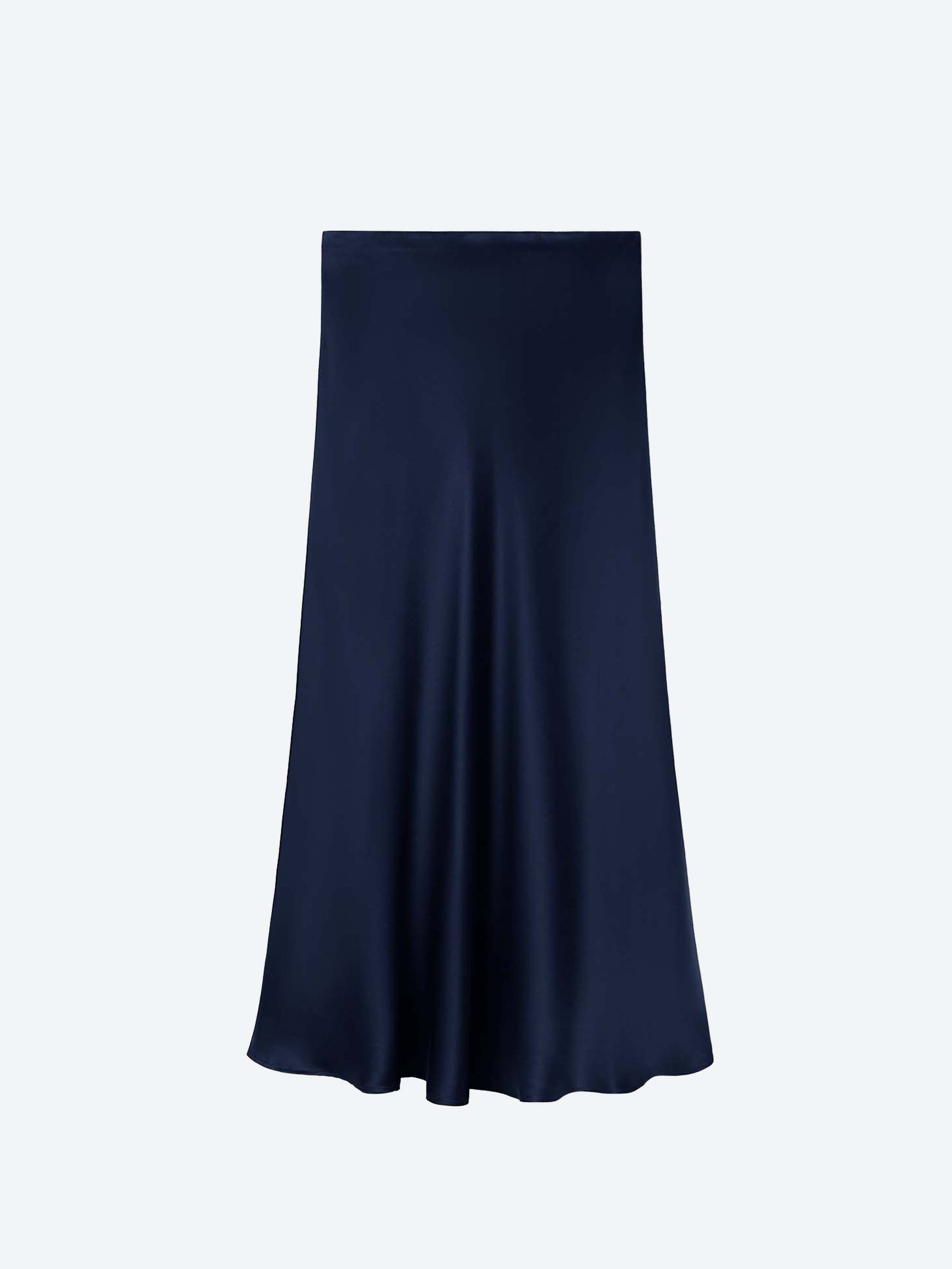 Long Bias Cut Skirt