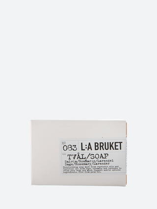 L:A Bruket 083 Sage Rosemary Lavender Bar Soap