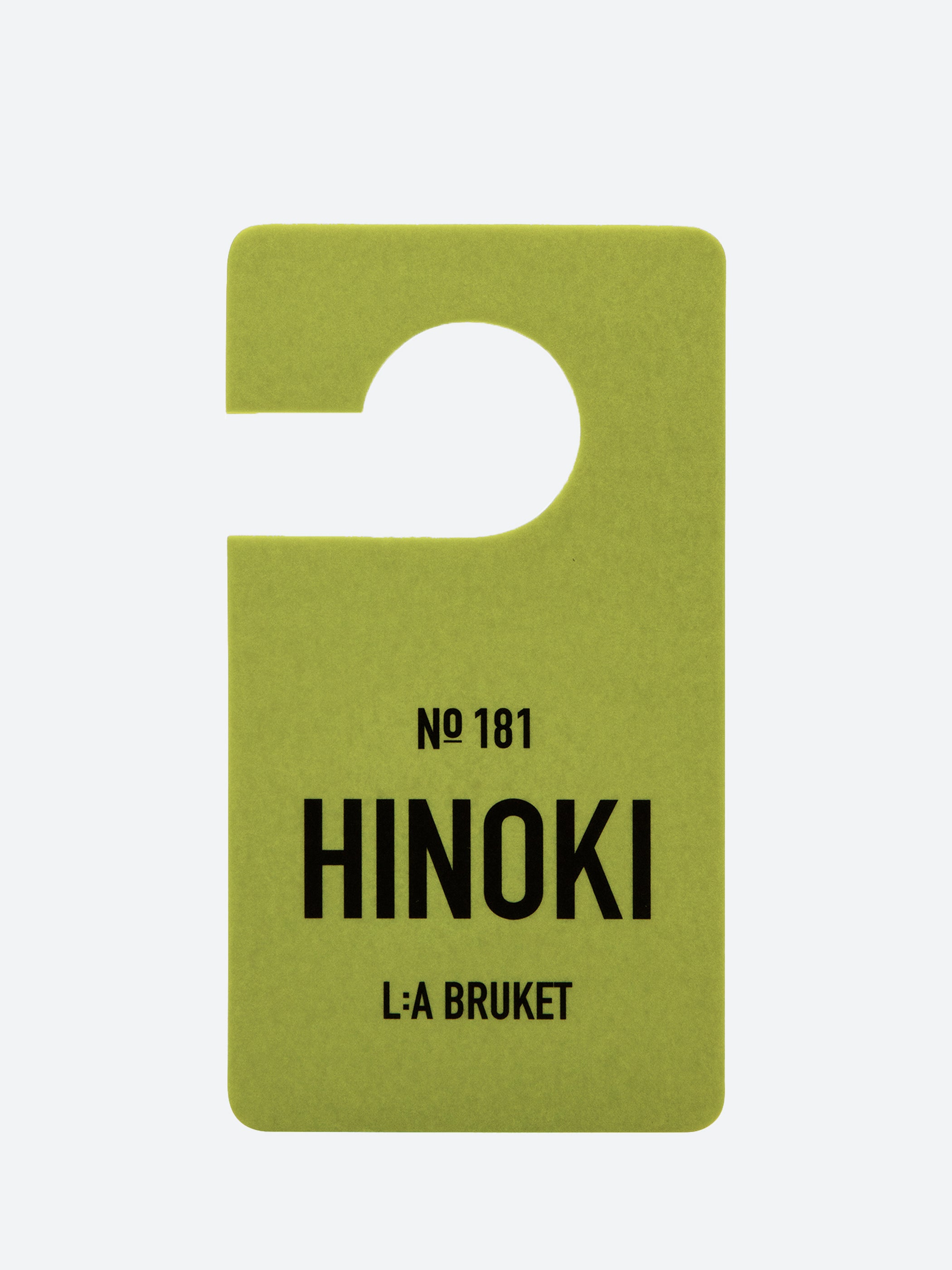 181 Hinoki Fragrance Tag