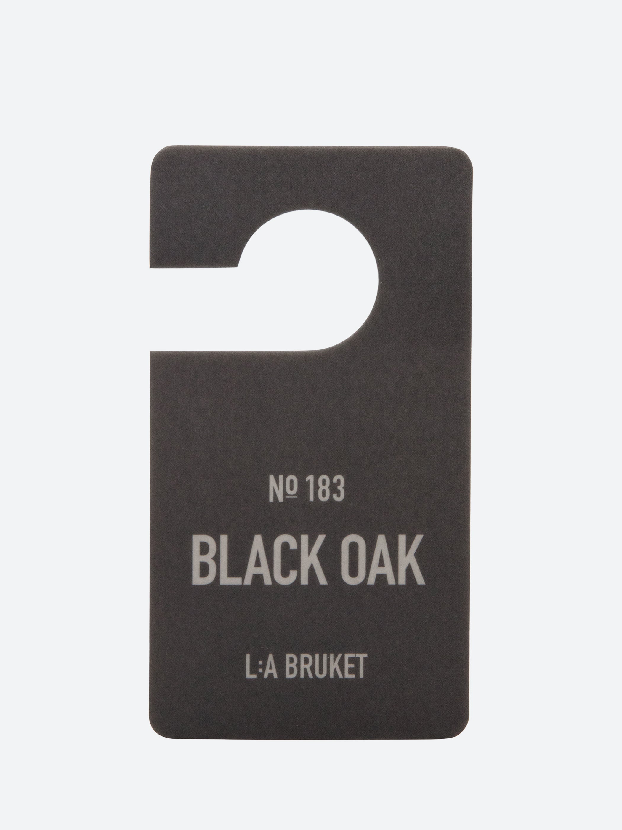 183 Black Oak Fragrance Tag