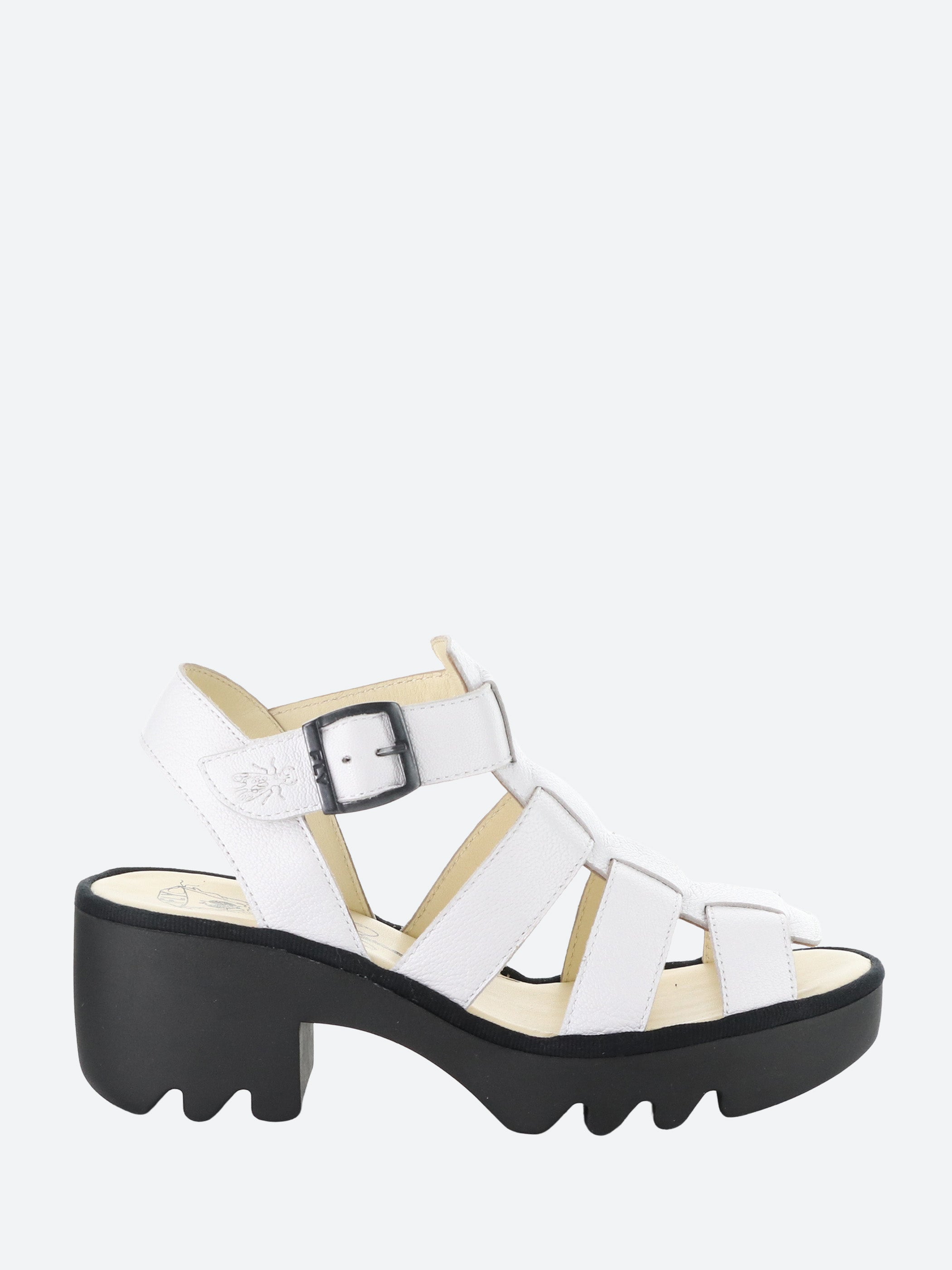 Fly London - Thalia Terf in White Mousse – gravitypope