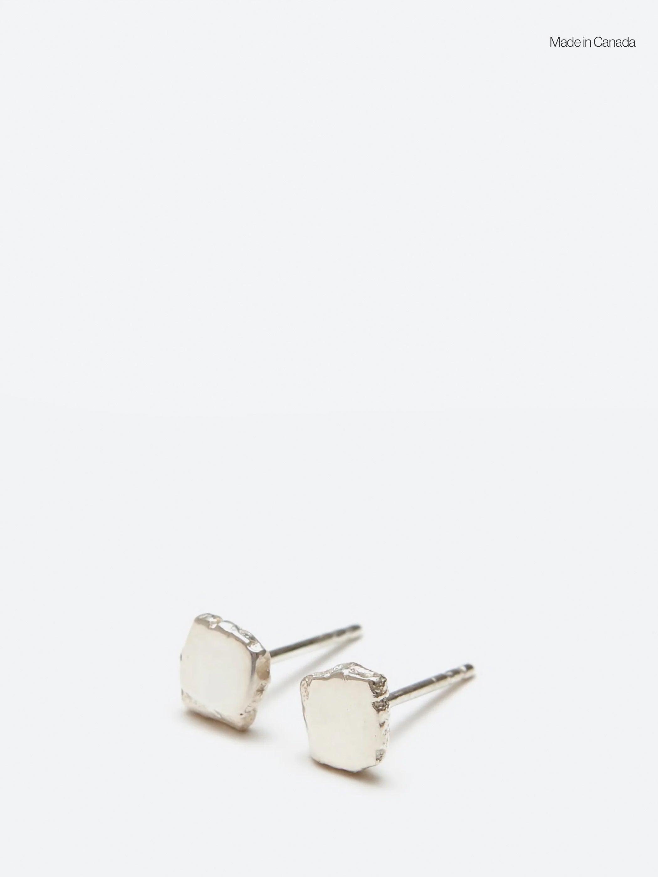 Forged Small Stud Earrings