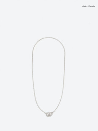Pearls Before Swine Core Double Mini Blod Necklace