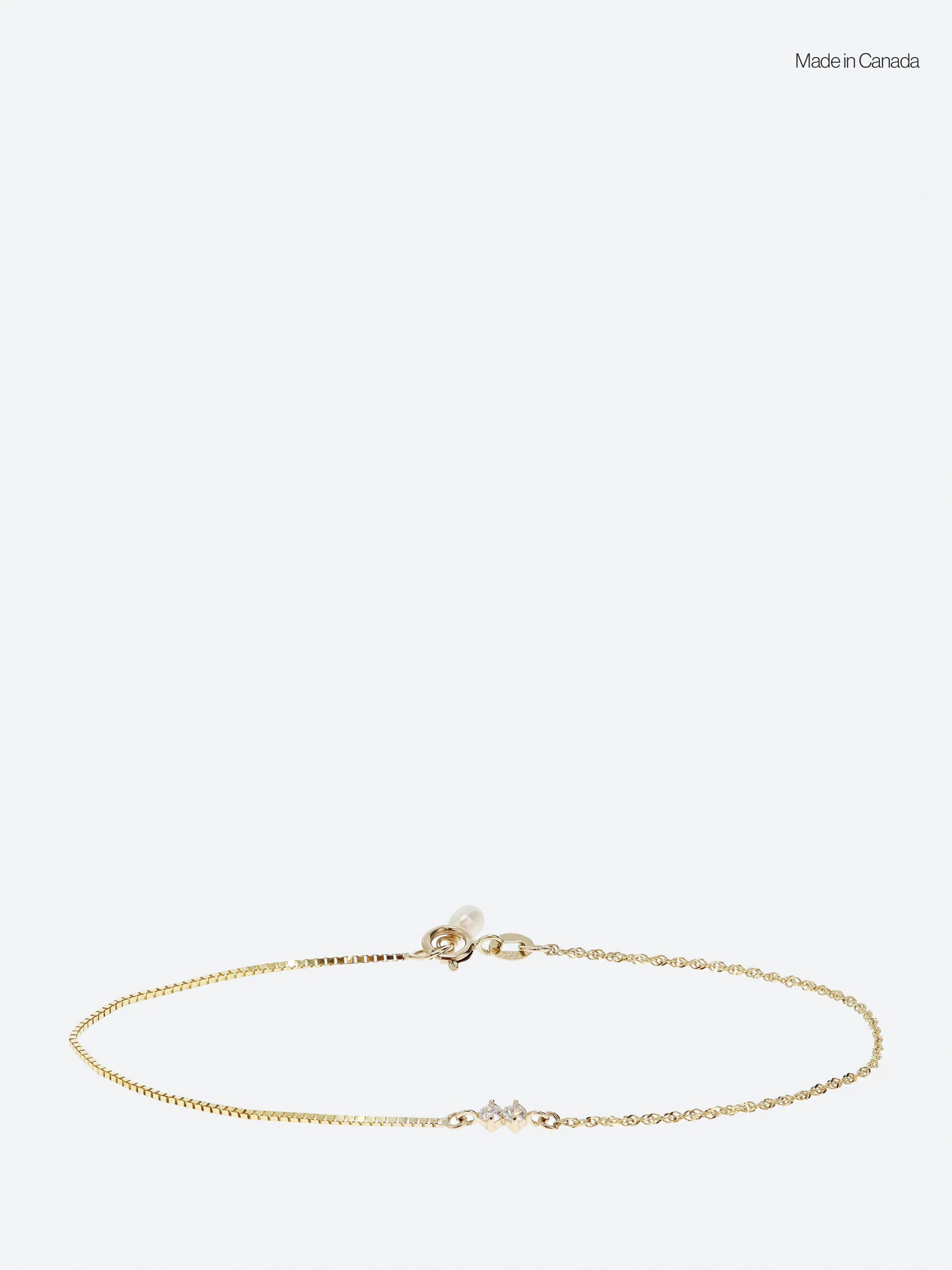 Double Baby Diamond Contrast