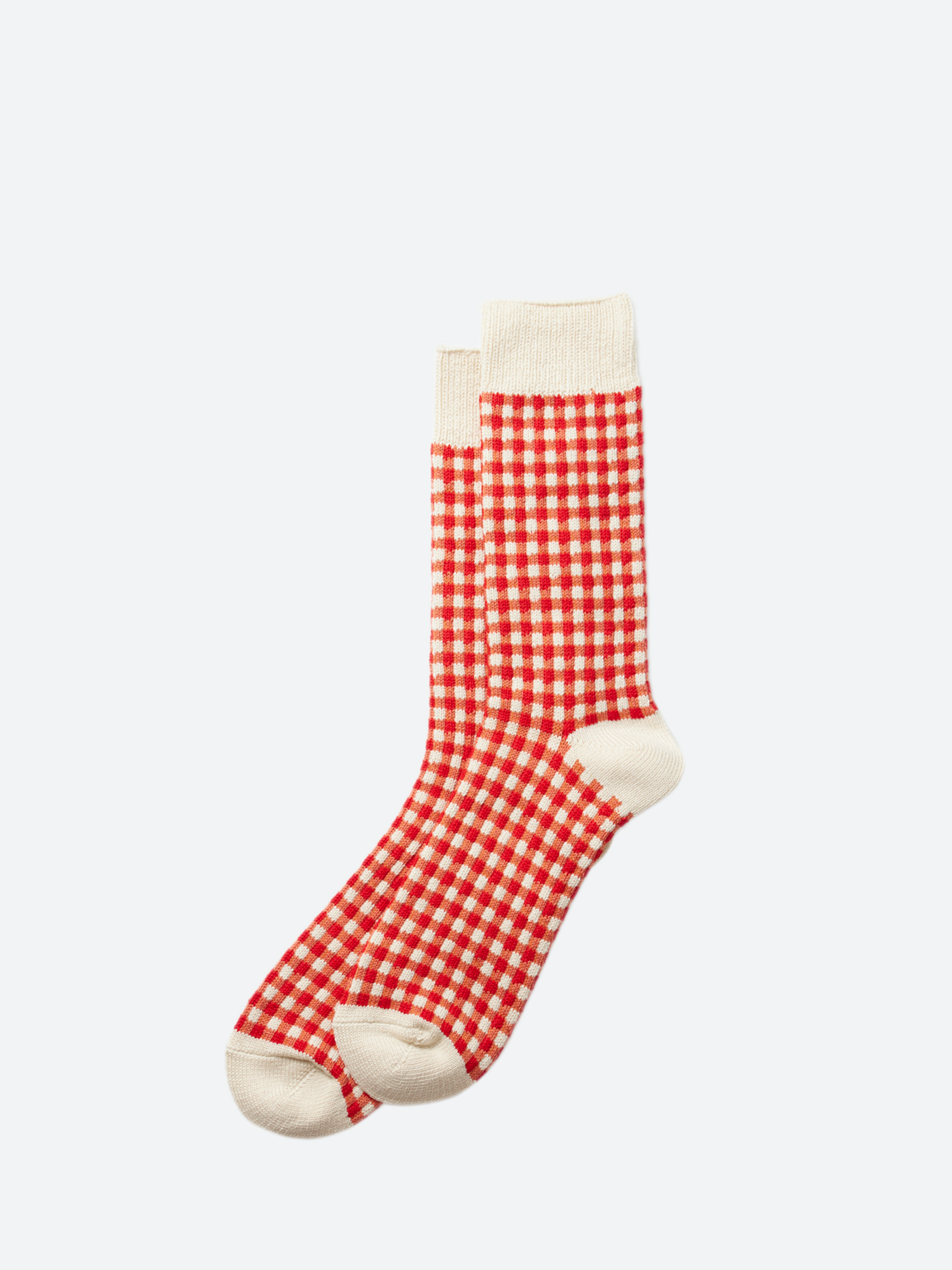 Gingham Check Sock