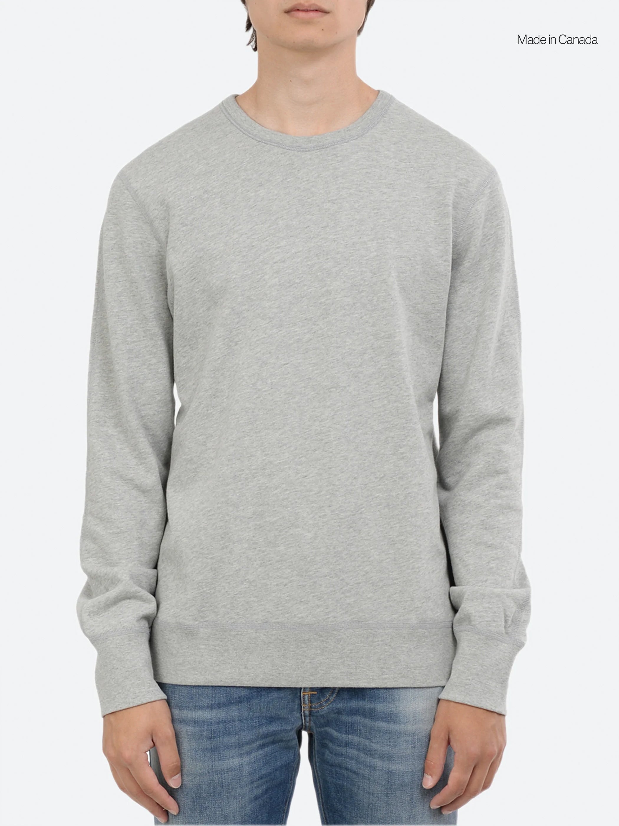 Lightweight Terry Crewneck