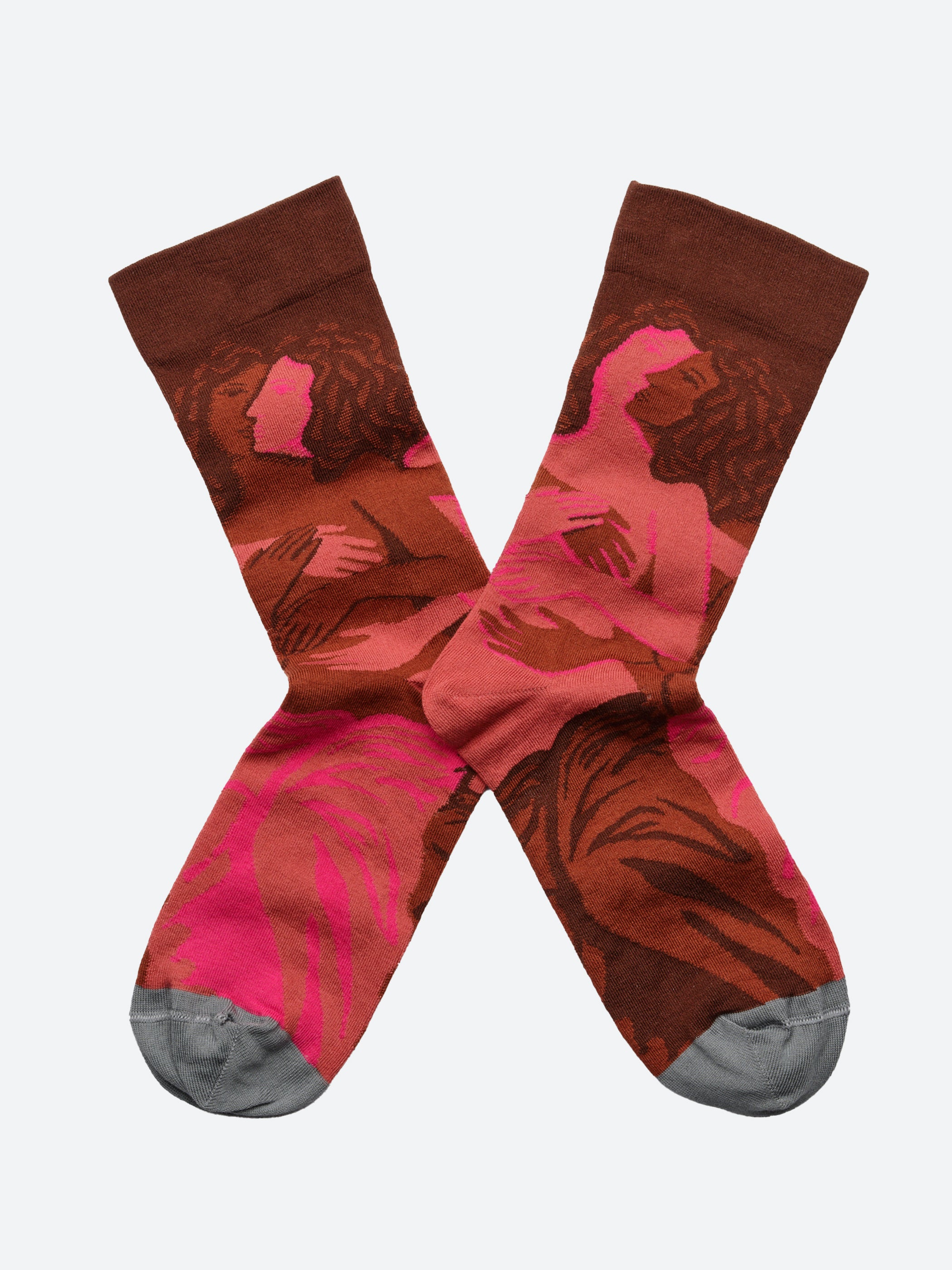 Chestnut Couple Sock