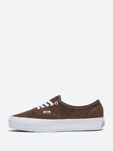 【VANS】 ★ Authentic Denim ★ Brown RARE🔥 VANS Authentic Two Tone Denim Raw Brown Leather Sz