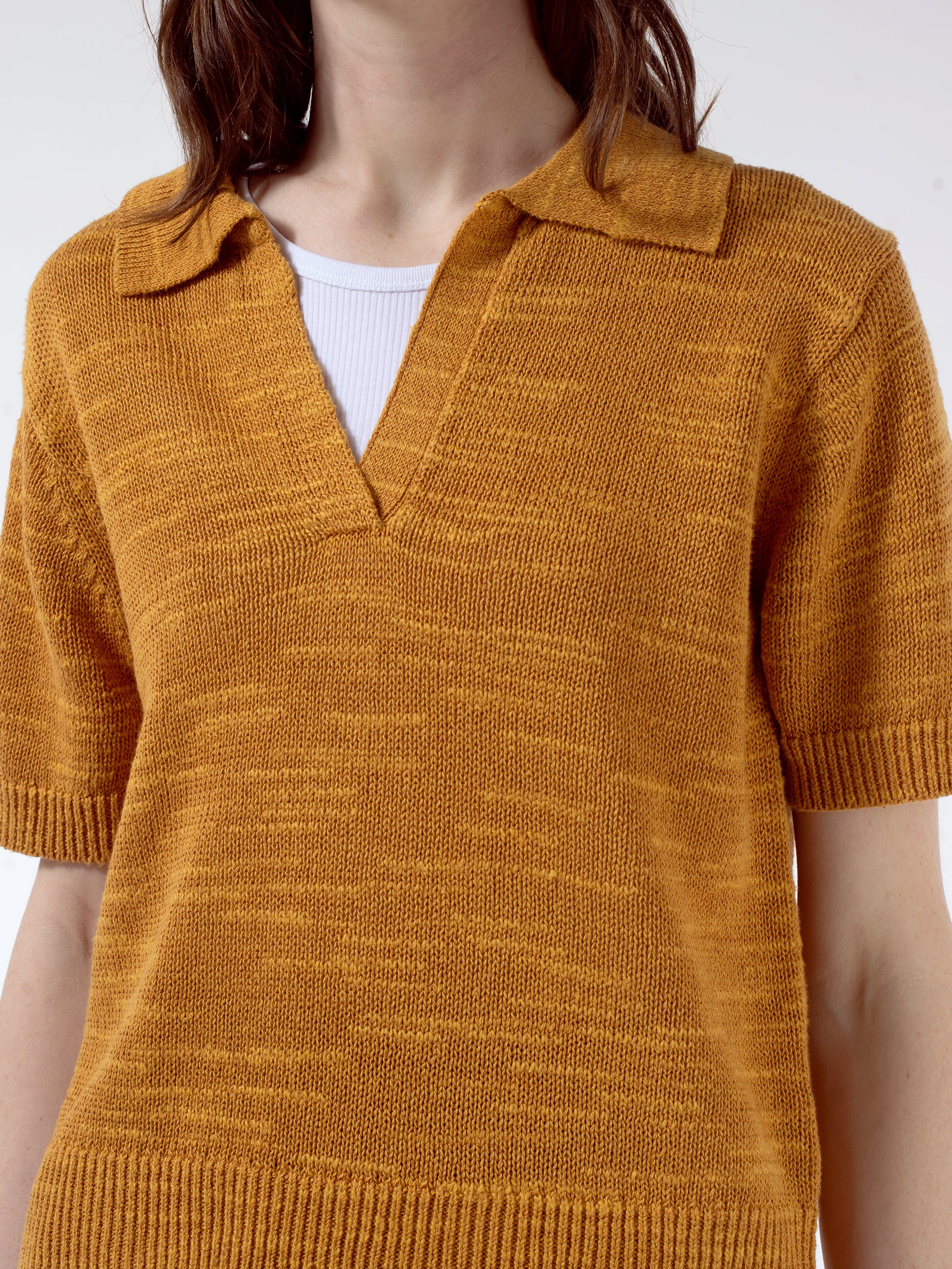 Cotton Linen Knitted Top