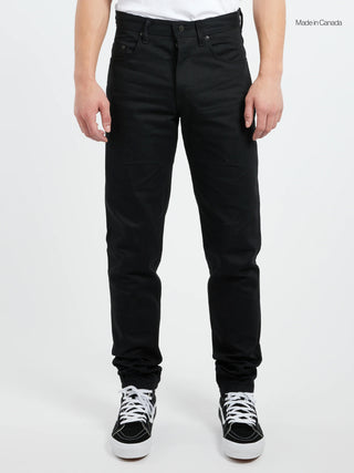 Naked And Famous Solid Black Selvedge Easy Guy